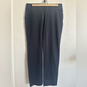 Pure J Jill Affinity French Terry Slim Leg Blue Grey Pants Size M